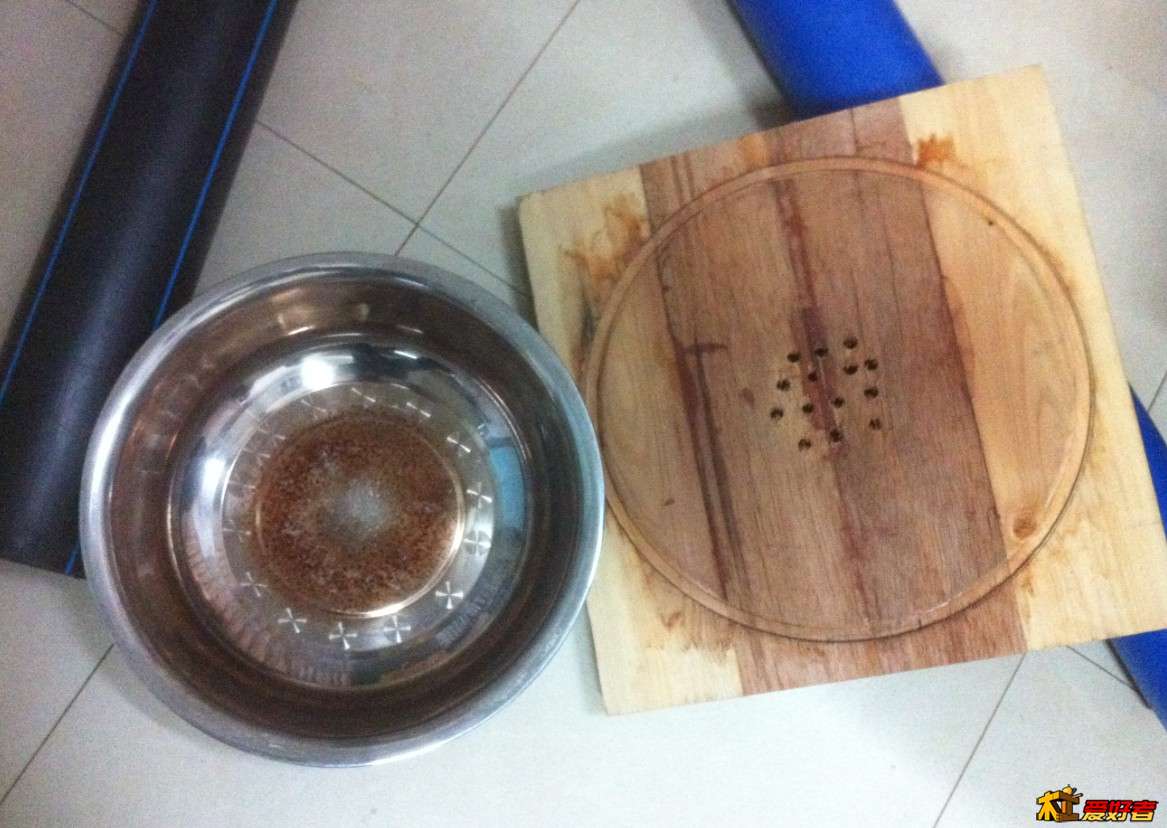 铁盆加自制蒸屉