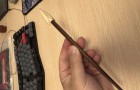 两年了，第一次做手工，做个簪子