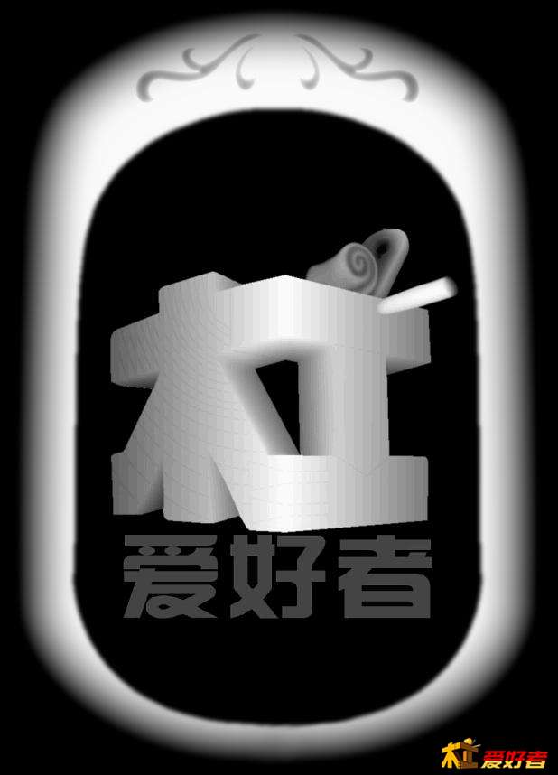 正面的LOGO 自己加了字和边框